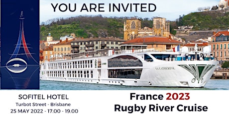 FRANCE 2023 Rugby River Cruise - Free Presentation - Register To Attend tickets