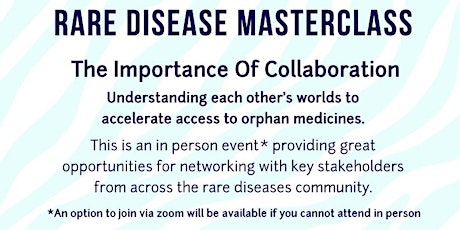 CRD Consulting Rare Diseases Masterclass tickets
