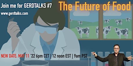 The Future of Food. Meat from the lab?  Futurist Gerd Leonhard Talks#7