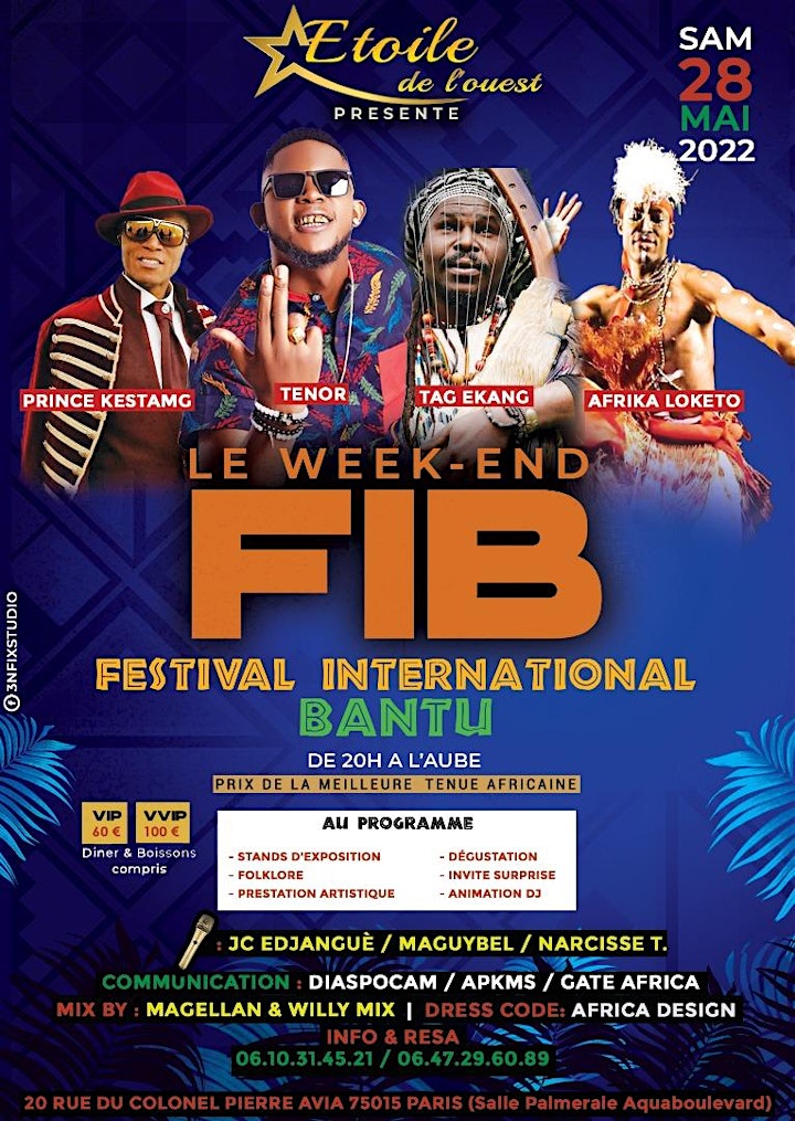 Image pour Le Week-End FIB  -  Festival International Bamiléké & Bantu 