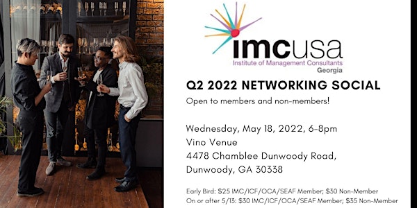 IMC Georgia Chapter  Q2 2022 Networking Event