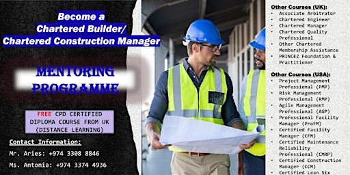 Chartered Builder/Chartered Construction Manager Mentoring Programme