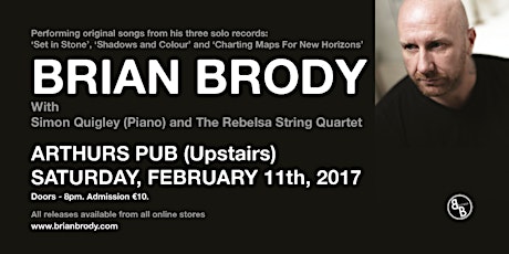 Brian Brody sings from his 3 original solo records primary image
