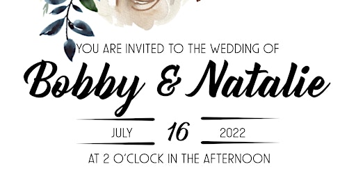 Bobby and Natalie’s Wedding