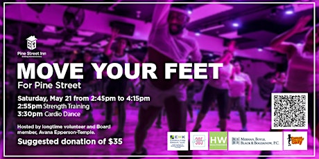 305 Fitness Cardio Dance Class_Move Your Feet For Pine Street tickets