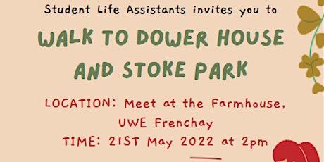 Walk to Dower house and Stoke park tickets