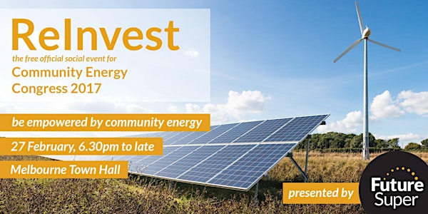 ReInvest - Official social event for Community Energy Congress 2017
