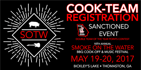 SOTW - COOKS APPLICATION **SOLD OUT*** - May 19th & 20th, 2017 primary image