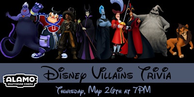 Disney Villains Trivia at Alamo Drafthouse Cinema Woodbridge
