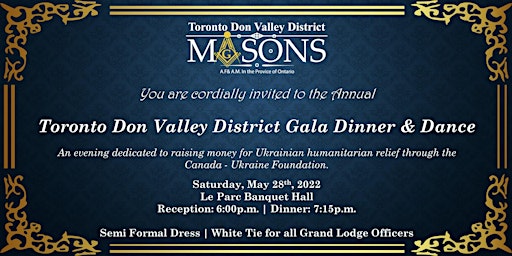 Toronto Don Valley District Gala Dinner