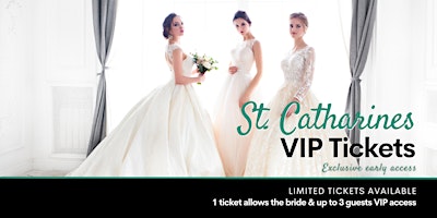 St. Catharines Pop Up Wedding Dress Sale VIP Early Access