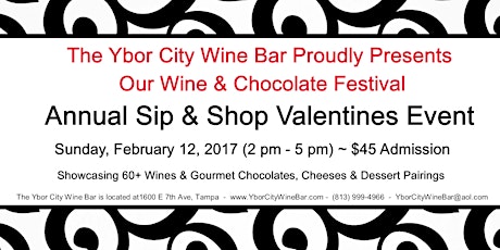 Wine & Chocolate Festival - a Valentines Sip & Shop Event  primary image