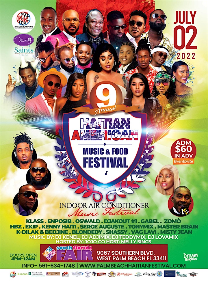 Palm Beach Haitian American Music and Food Festival image
