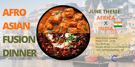Afro Asian Fusion Vegetarian Dinner (Africa x India) tickets