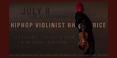 Hiphop Violinist Rhett Price live at Otus Supply in Ferndale, MI
