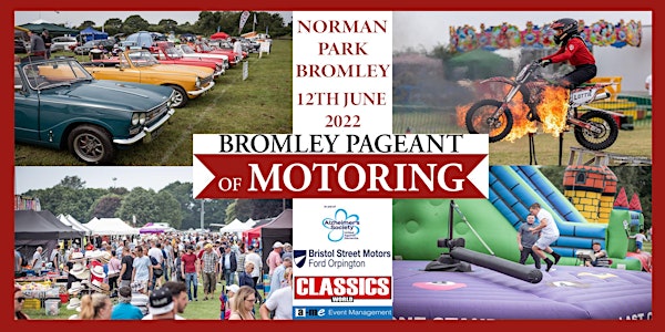 Bromley Pageant of Motoring - Public Tickets
