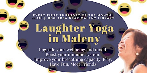 Laughter Circle: Laughter Yoga in Maleny plus Optional Lunch