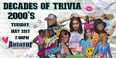 2000s Pop Culture Trivia at Aviator Pizza and Beer
