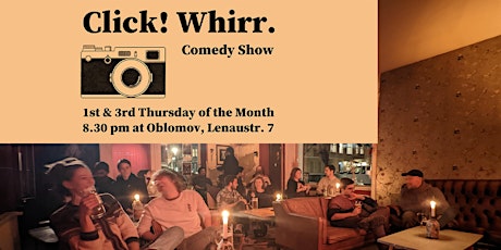 Click Whirr Comedy ~ 5th May