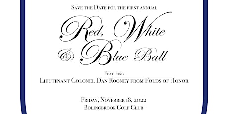 The Friends for Charitable Giving Red, White and Blue Charity Ball tickets