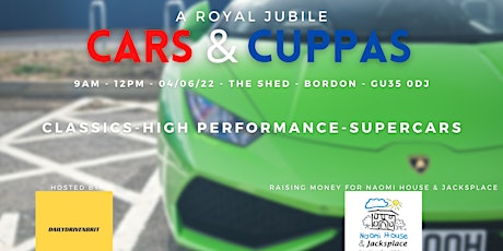 Jubilee Cars & Cuppas @ The Shed tickets