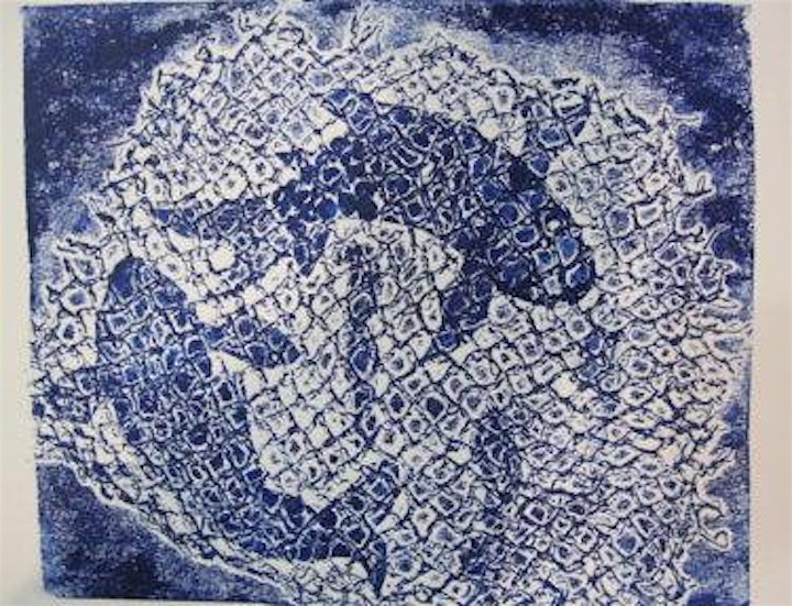 Creative workshop: Introduction to relief and intaglio collagraph printing image