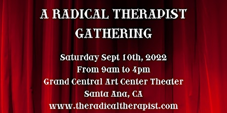 The Radical Therapist Gathering - Storytelling at the End of The World tickets