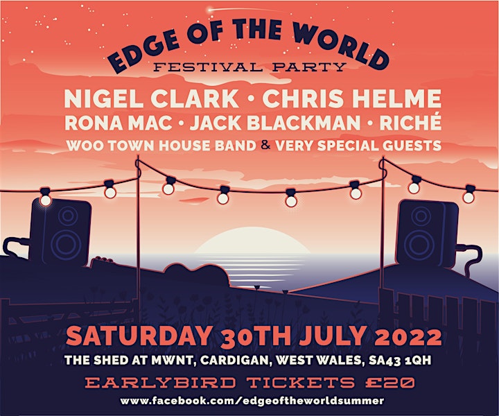 Edge of the World festival party at Mwnt, West Wales,  Summer 2022 image