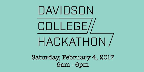 Davidson College Hackathon 2017