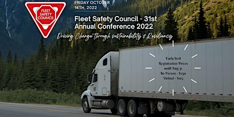 Fleet Safety Council - Annual Conference 2022 (In-Person & Virtual)