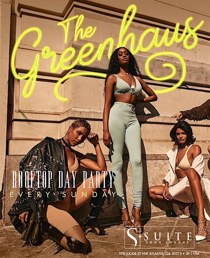THE GREENHAUS SUNDAY ROOFTOP DAY PARTY ATLANTA image