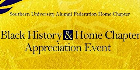 A Celebration to Honor our African American Leaders & SU Alumni Federation "Home Chapter" Appreciation primary image