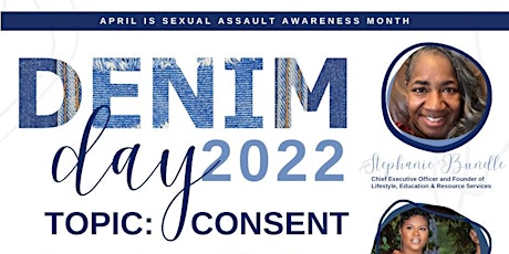 DENIM DAY 2022:  WEAR  YOUR JEANS WITH A PURPOSE.END SEXUAL VIOLENCE