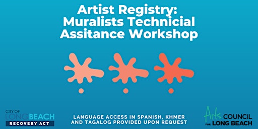Artist Registry: Mural Project Technical Assistance Workshop