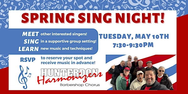 Spring Sing!  RAISE YOUR VOICE (free event)