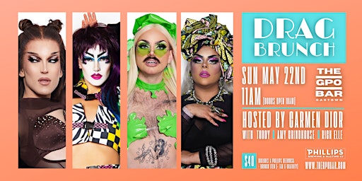 May Long Weekend Drag Brunch with Carmen Dior + Guests!