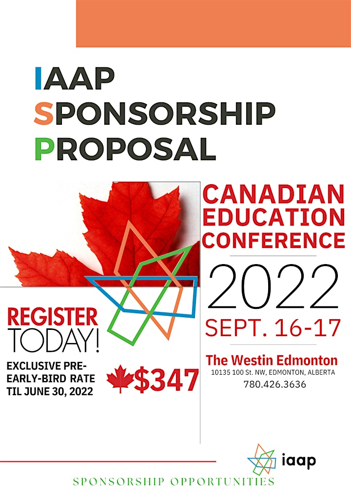 Canadian Education Conference  2022 (Hybrid)| IAAP Eastern & Western Canada image