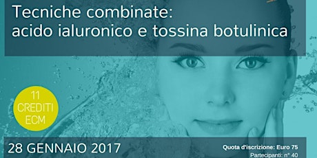 Immagine principale di Corso su "Tecniche combinate: acido ialuronico e tossina botulinica" 