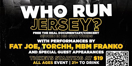 Albee Al Presents Who Run Jersey tickets