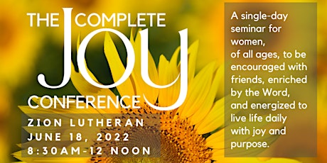 The Complete Joy Conference primary image