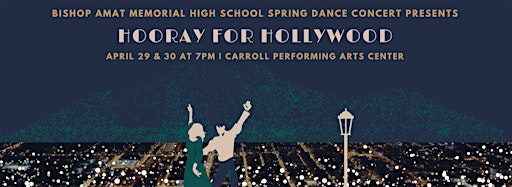 Samlingsbild för Dance Concert, "Hooray for Hollywood"