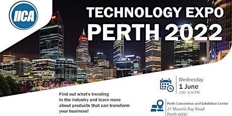 IICA Perth Technology Expo tickets