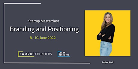 Startup Masterclass: Branding and Positioning Tickets