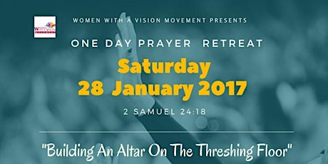 One Day Prayer Retreat "Building An Altar On the Threshing Floor" primary image