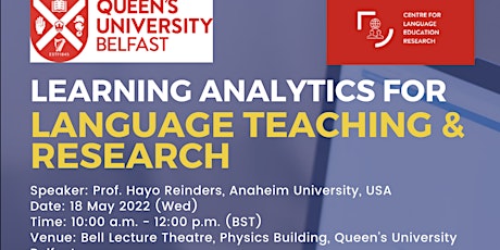 Learning Analytics for Language Teaching & Research tickets
