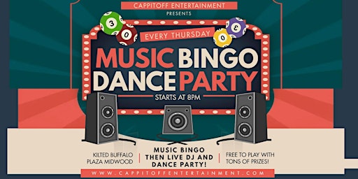 Thursday Music Bingo at Kilted Buffalo Plaza Midwood