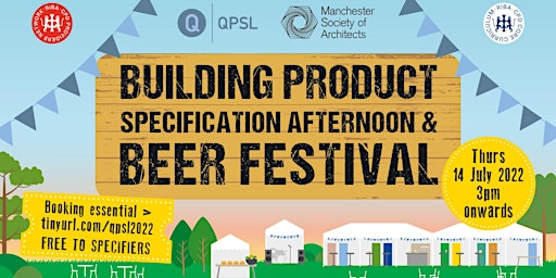 Specification Afternoon & Beer Festival (FREE to Architects & Specifiers)