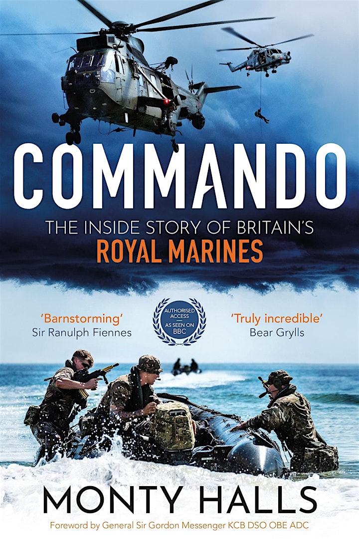 Monty Halls' Talk - Commando: The Inside Story of Britain’s Royal Marines image