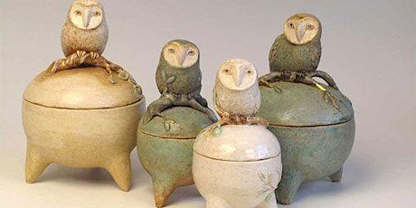 Handbuilt Clay Lidded Canisters tickets