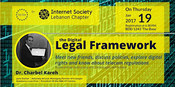 The Digital Legal Framework #NetNite with Dr. Charbel Kareh